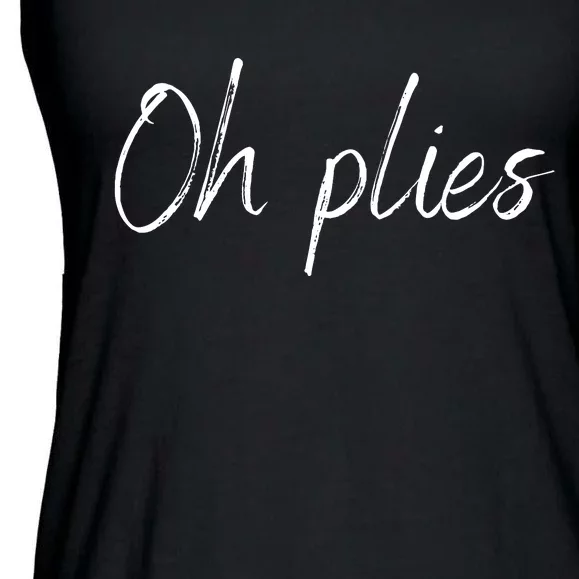 Oh Plies Ladies Essential Flowy Tank