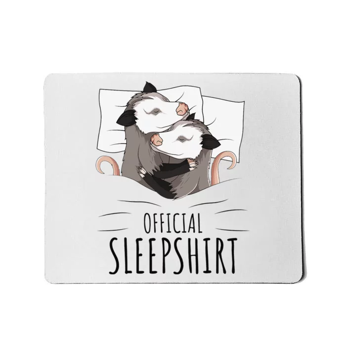 Opossum Possum Official Sleep Mousepad