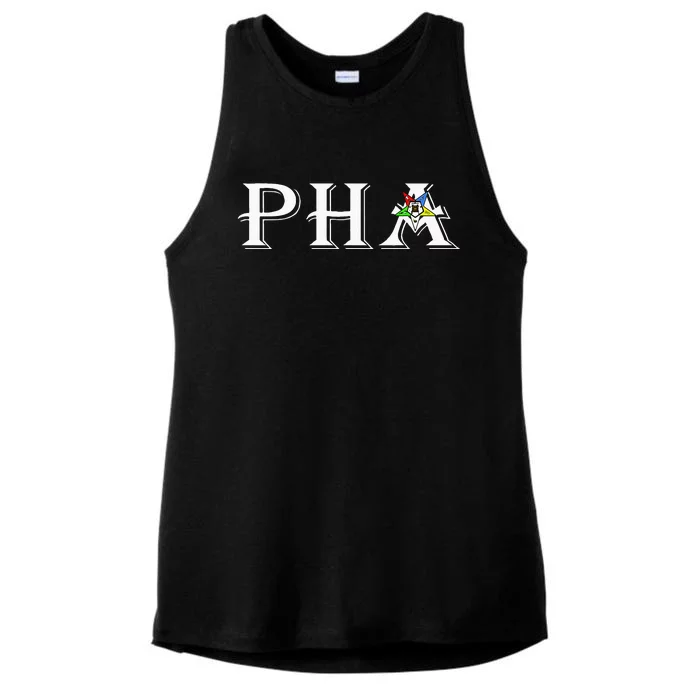 OES PHA Prince Hall Order The Eastern Star Thanksgiving Gift Ladies Tri-Blend Wicking Tank