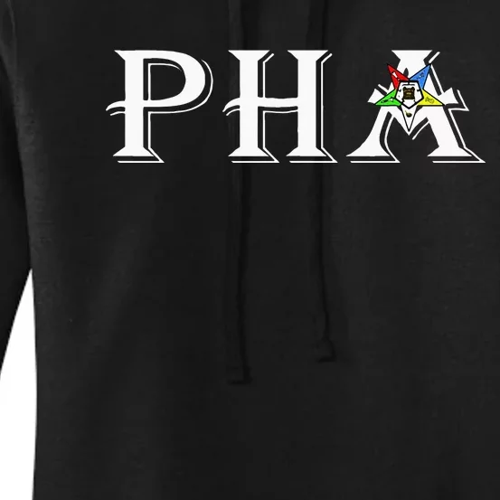 OES PHA Prince Hall Order The Eastern Star Thanksgiving Gift Women's Pullover Hoodie