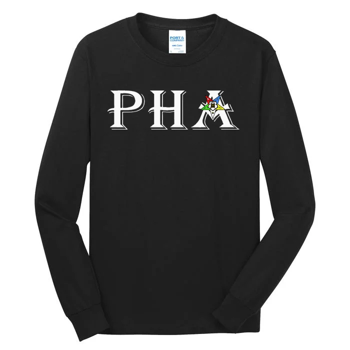 OES PHA Prince Hall Order The Eastern Star Thanksgiving Gift Tall Long Sleeve T-Shirt