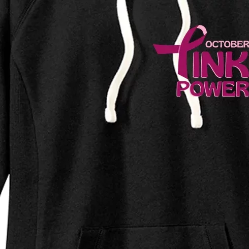 October Pink Power Women's Fleece Hoodie