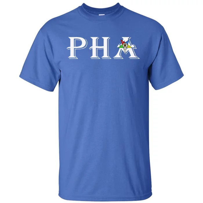 OES PHA Prince Hall Order The Eastern Star Thanksgiving Gift Tall T-Shirt