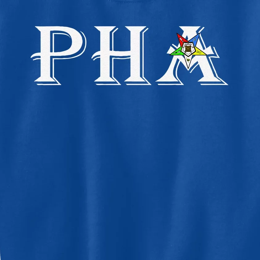 OES PHA Prince Hall Order The Eastern Star Thanksgiving Gift Kids Sweatshirt