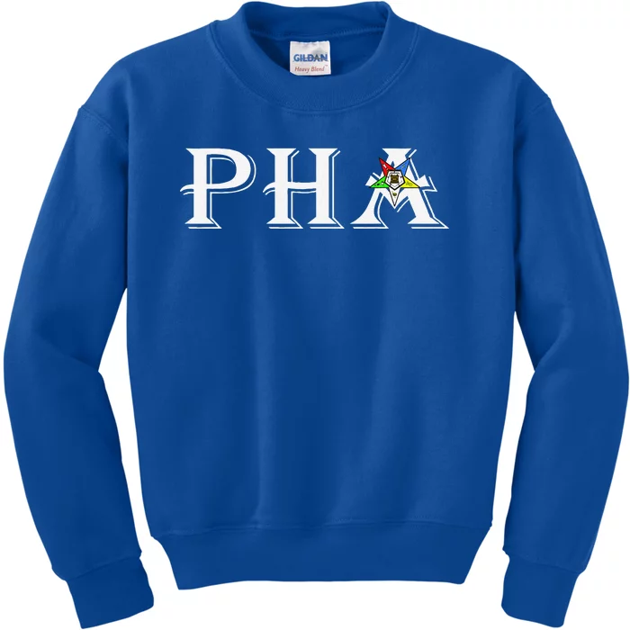 OES PHA Prince Hall Order The Eastern Star Thanksgiving Gift Kids Sweatshirt