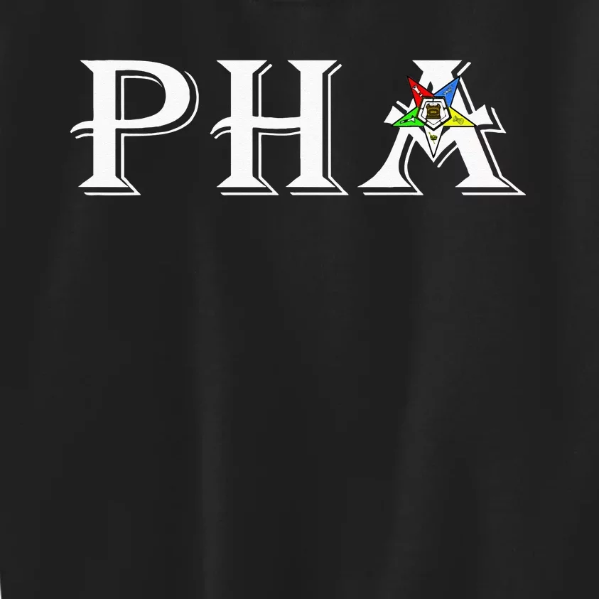 OES PHA Prince Hall Order the Eastern Star Thanksgiving Gift Kids Sweatshirt