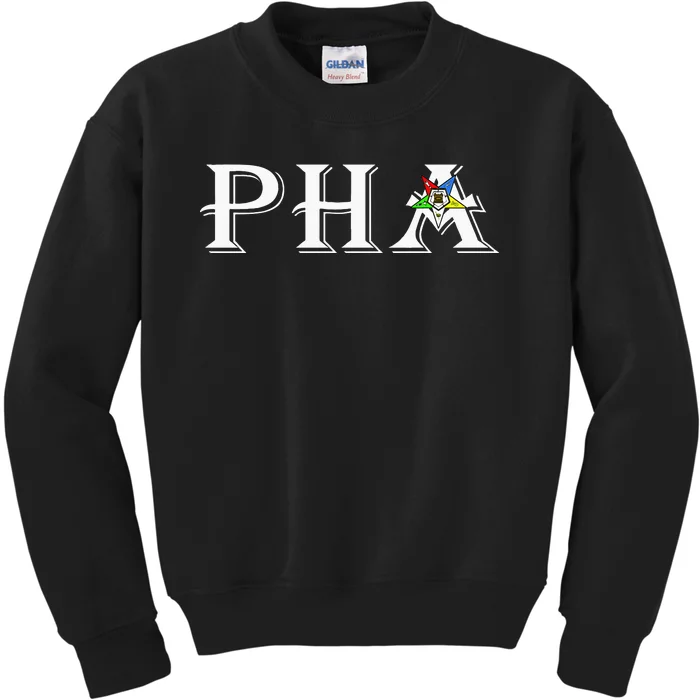 OES PHA Prince Hall Order the Eastern Star Thanksgiving Gift Kids Sweatshirt