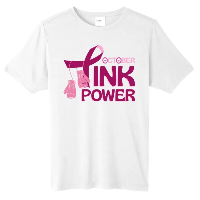 October Pink Power Breast Cancer ChromaSoft Performance T-Shirt