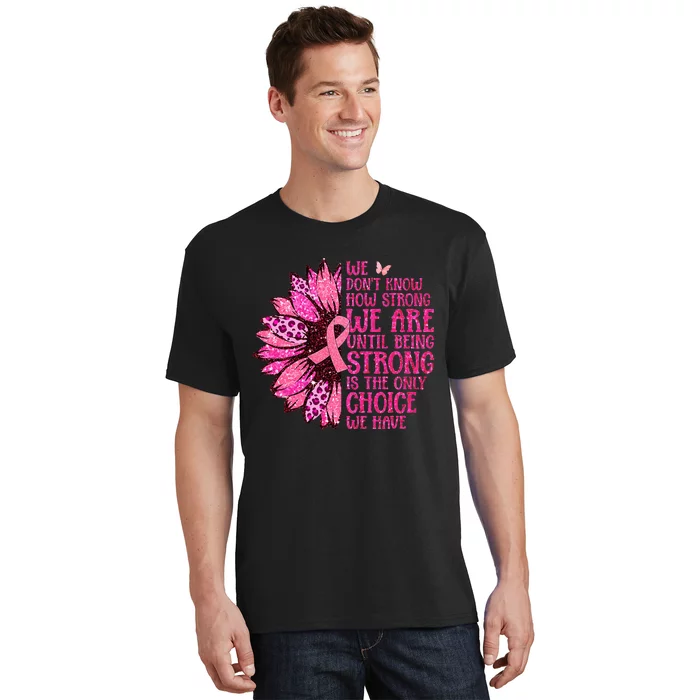 October Pink Ribbon Breast Cancer Awareness T-Shirt