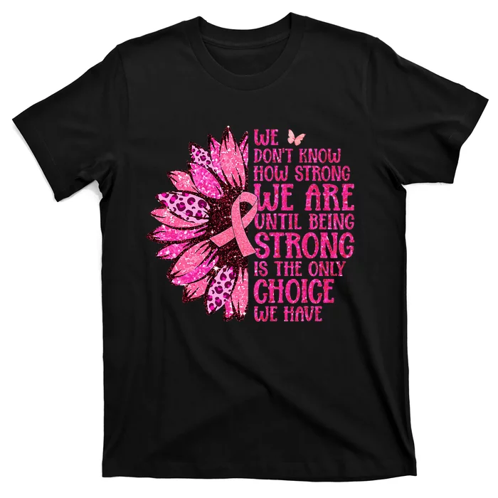 October Pink Ribbon Breast Cancer Awareness T-Shirt