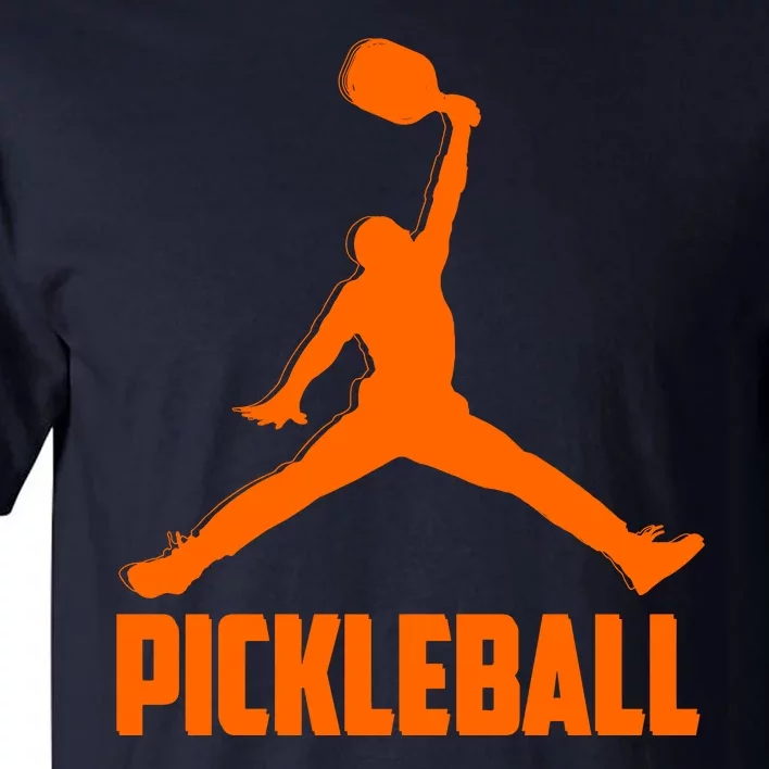 Orange Pickleball Sports Logo Tall T-Shirt