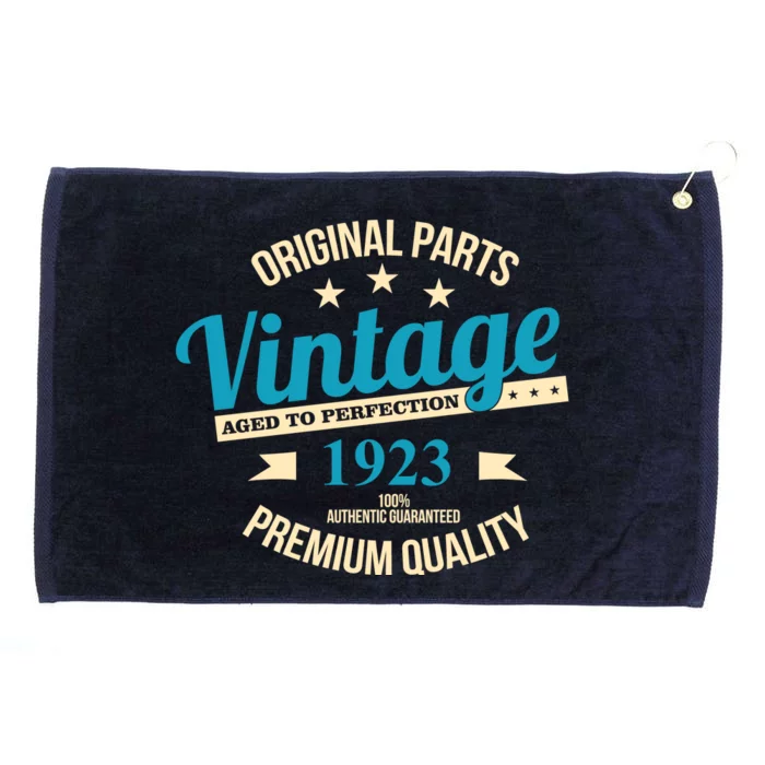 Original Parts Vintage 1923 100th Birthday Grommeted Golf Towel