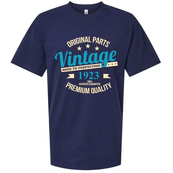 Original Parts Vintage 1923 100th Birthday Sueded Cloud Jersey T-Shirt