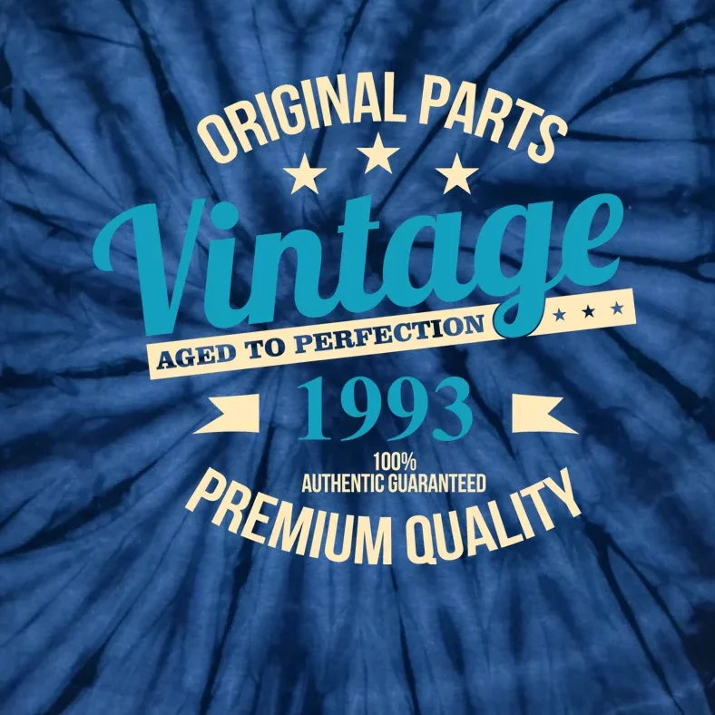 Original Parts Vintage 1993 30th Birthday Tie-Dye T-Shirt