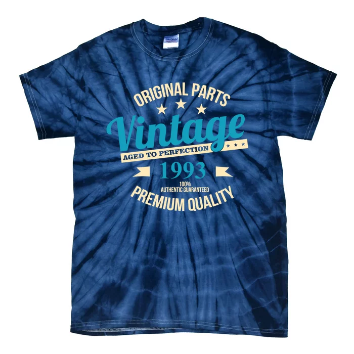 Original Parts Vintage 1993 30th Birthday Tie-Dye T-Shirt