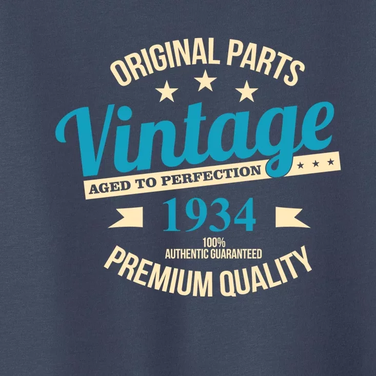 Original Parts Vintage 1934 90th Birthday Toddler T-Shirt