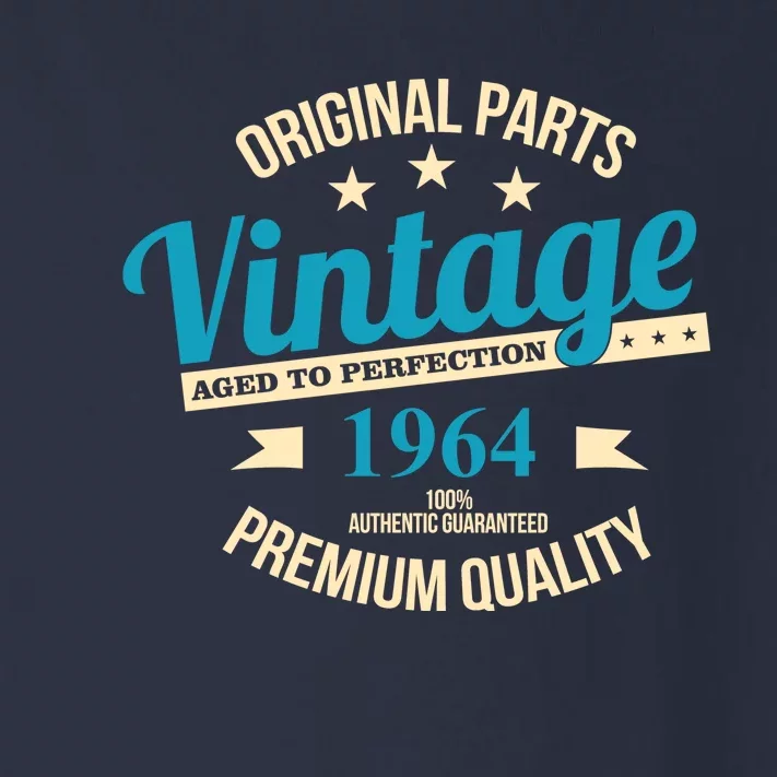 Original Parts Vintage 1964 60th Birthday Toddler Long Sleeve Shirt