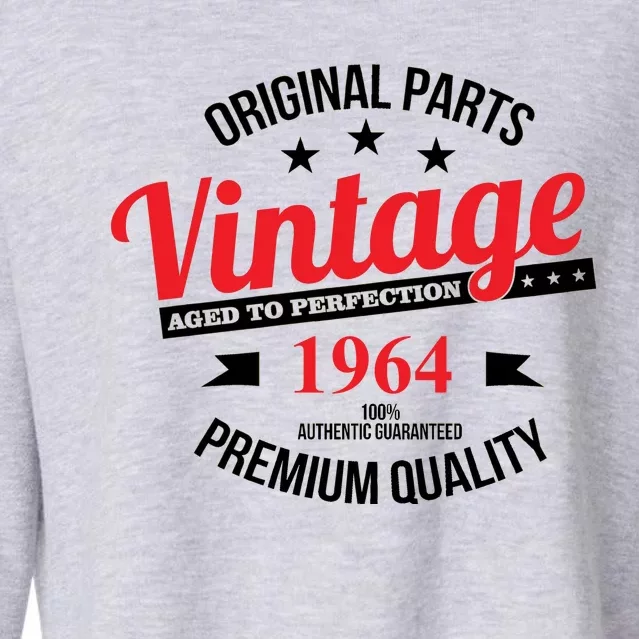 Original Parts Vintage 1964 60th Birthday Cropped Pullover Crew