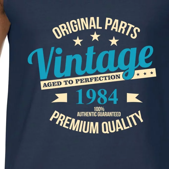 Original Parts Vintage 1984 40th Birthday Comfort Colors® Tank Top