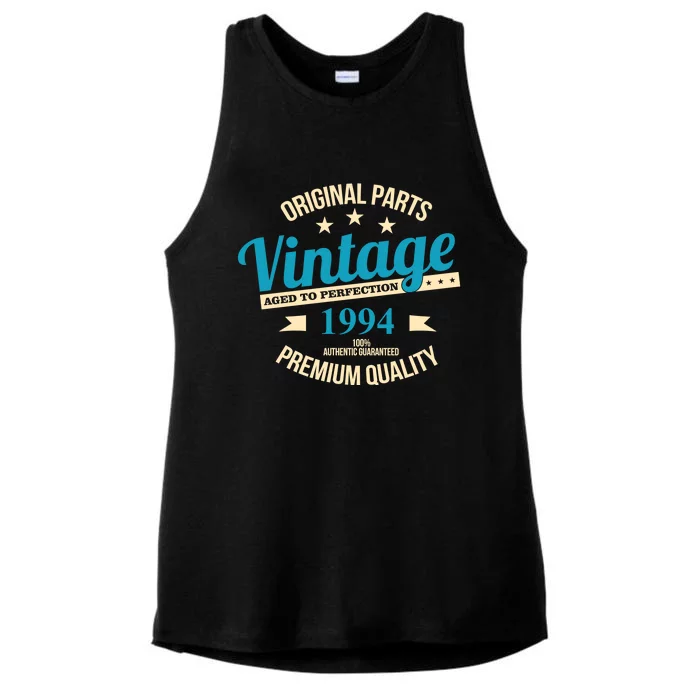 Original Parts Vintage 1994 30th Birthday Ladies Tri-Blend Wicking Tank