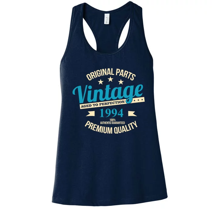 Original Parts Vintage 1994 30th Birthday Women's Racerback Tank