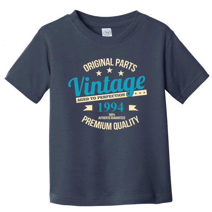 Original Parts Vintage 1994 30th Birthday Toddler T-Shirt