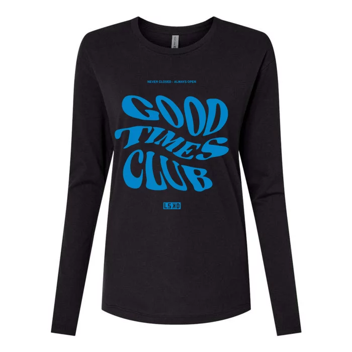 Oscar Piastri Wearing Good Times Club L5kd Womens Cotton Relaxed Long Sleeve T-Shirt