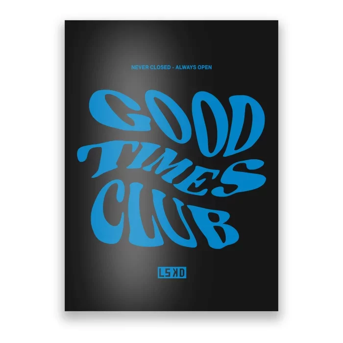 Oscar Piastri Wearing Good Times Club L5kd Poster