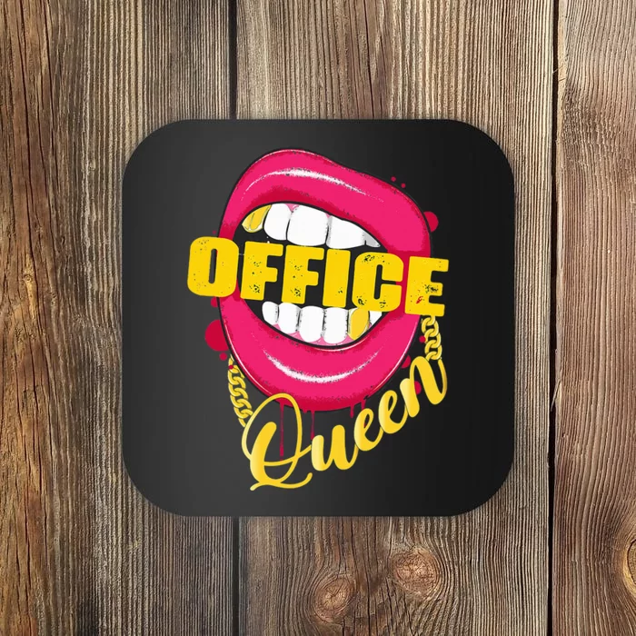 Office Queen Administrative Professional Office Woman Coaster