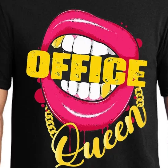 Office Queen Administrative Professional Office Woman Pajama Set