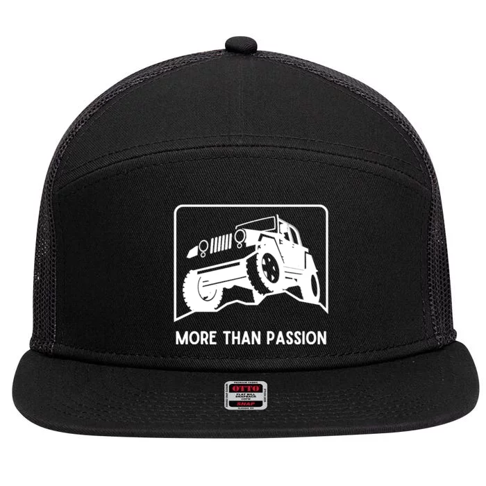 Off-Roading QUAD ATV 7 Panel Mesh Trucker Snapback Hat