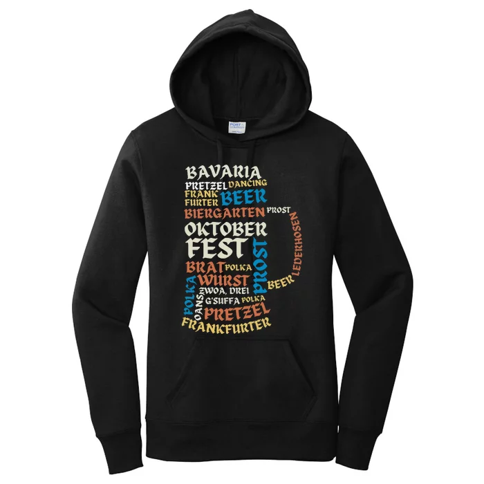 Oktoberfest Quote Beer Lover Drinking Team Women's Pullover Hoodie