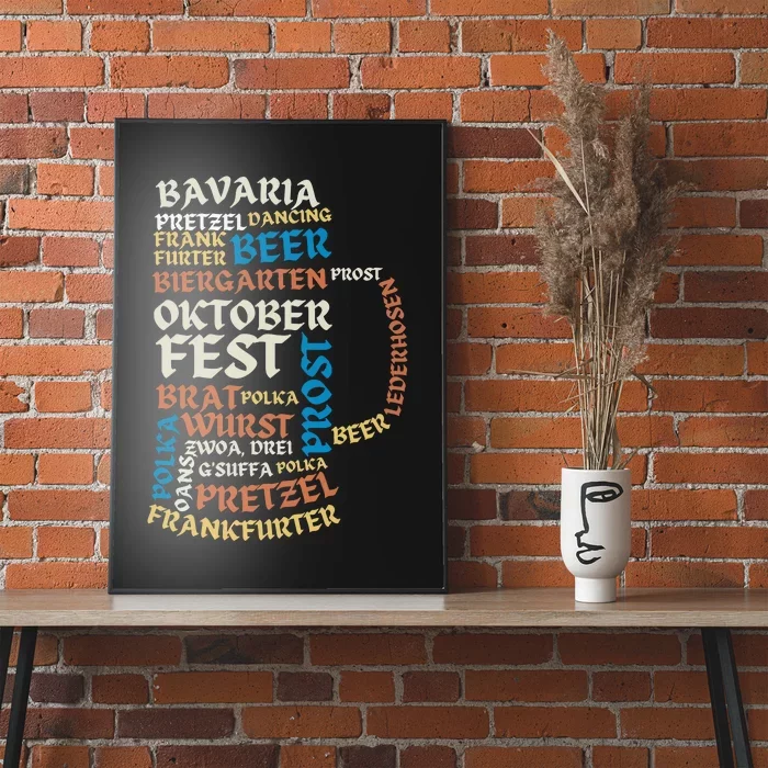 Oktoberfest Quote Beer Lover Drinking Team Poster