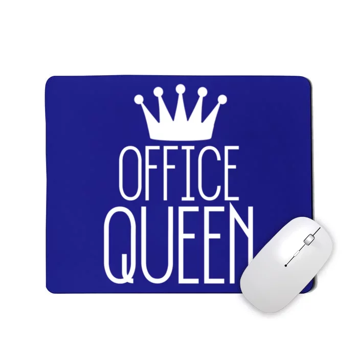 Office Queen Gift Funny Administrative Professionals Day Meaningful Gift Mousepad