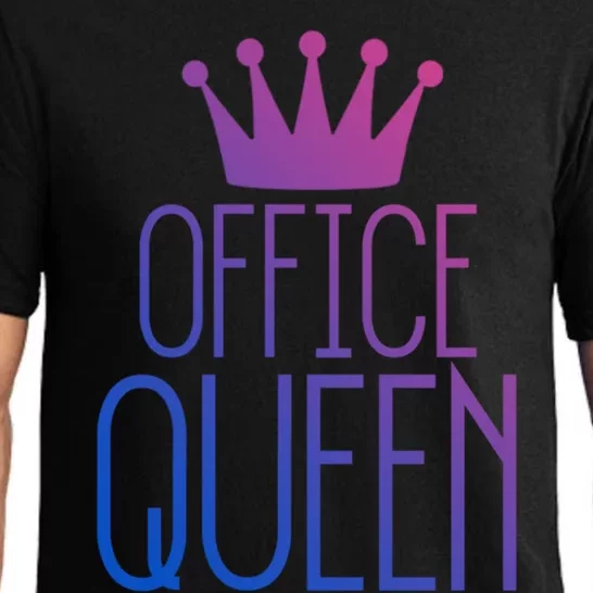 Office Queen Great Gift Funny Administrative Professionals Day Gift Pajama Set