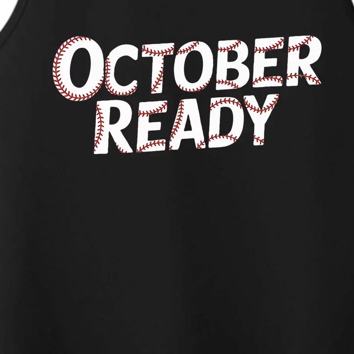 October Ready 2024 Baseball Performance Tank