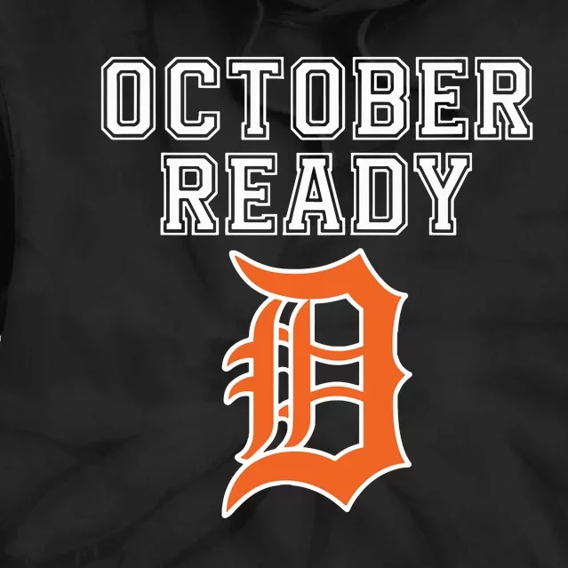 October Ready 2024 Baseball Tie Dye Hoodie