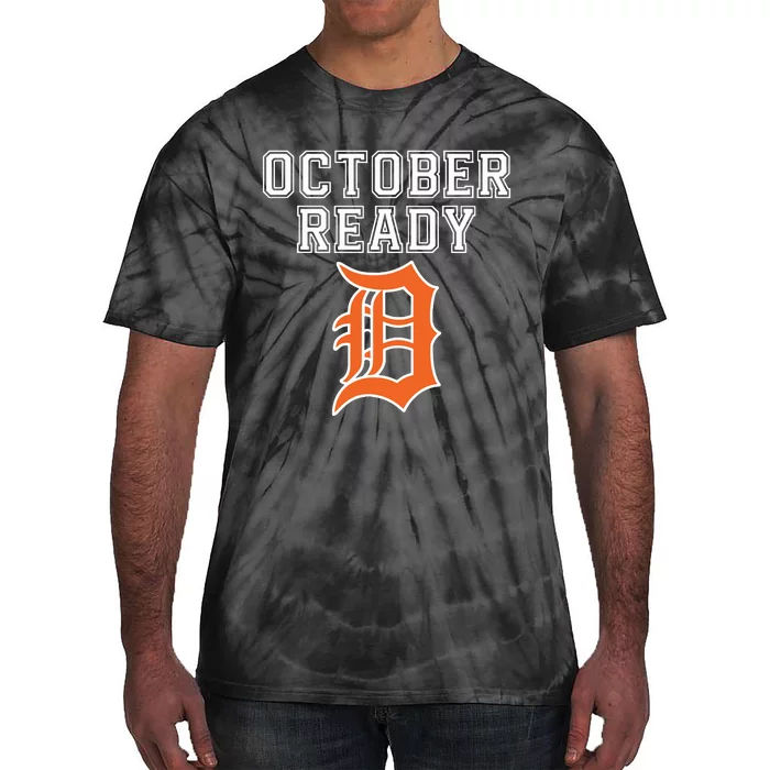 October Ready 2024 Baseball Tie-Dye T-Shirt