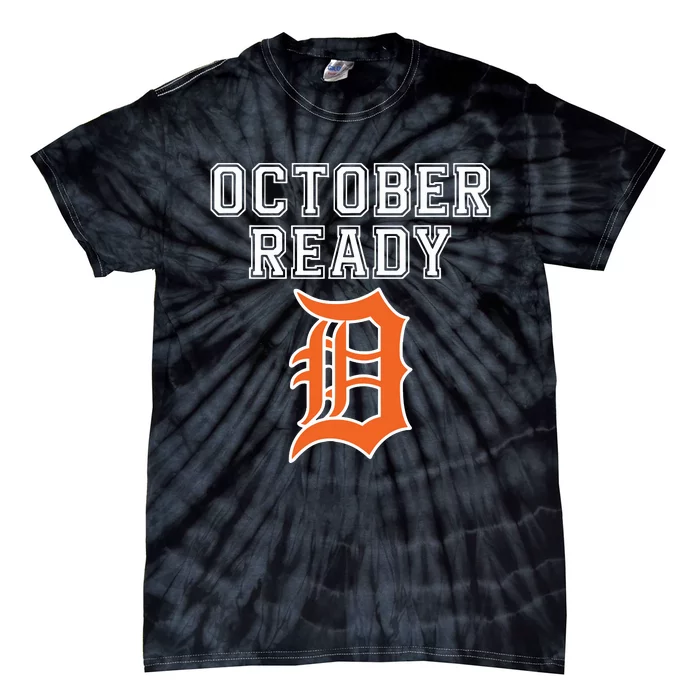 October Ready 2024 Baseball Tie-Dye T-Shirt