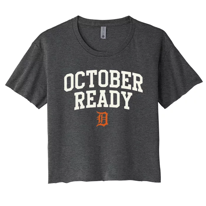 October Ready 2024 Baseball Women's Crop Top Tee