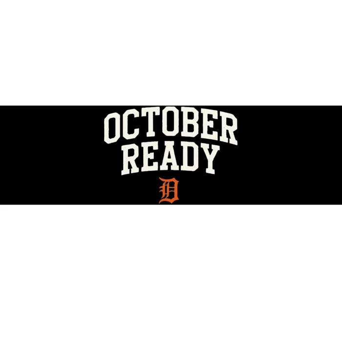 October Ready 2024 Baseball Bumper Sticker