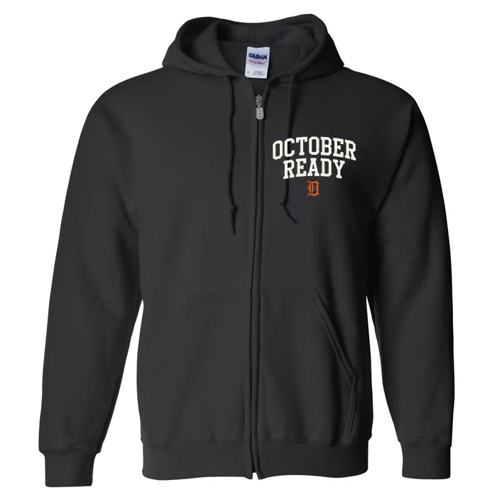 October Ready 2024 Baseball Full Zip Hoodie