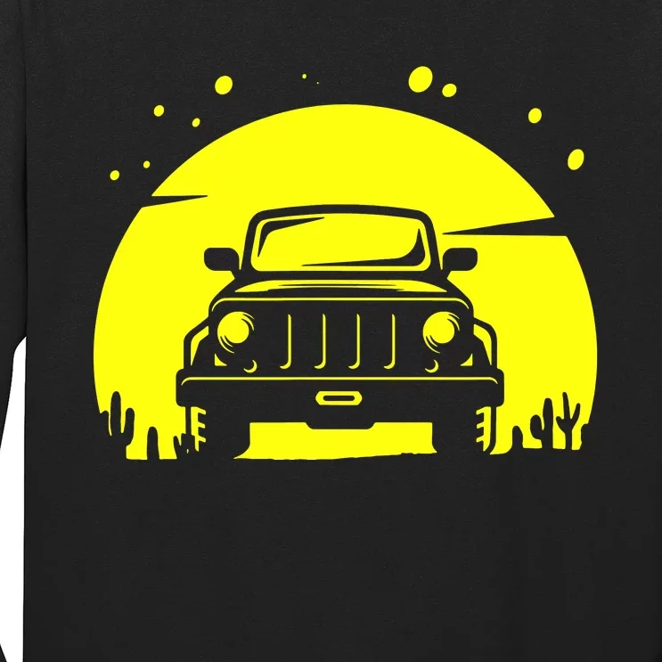 Off Road Adventure Sport Retro Long Sleeve Shirt