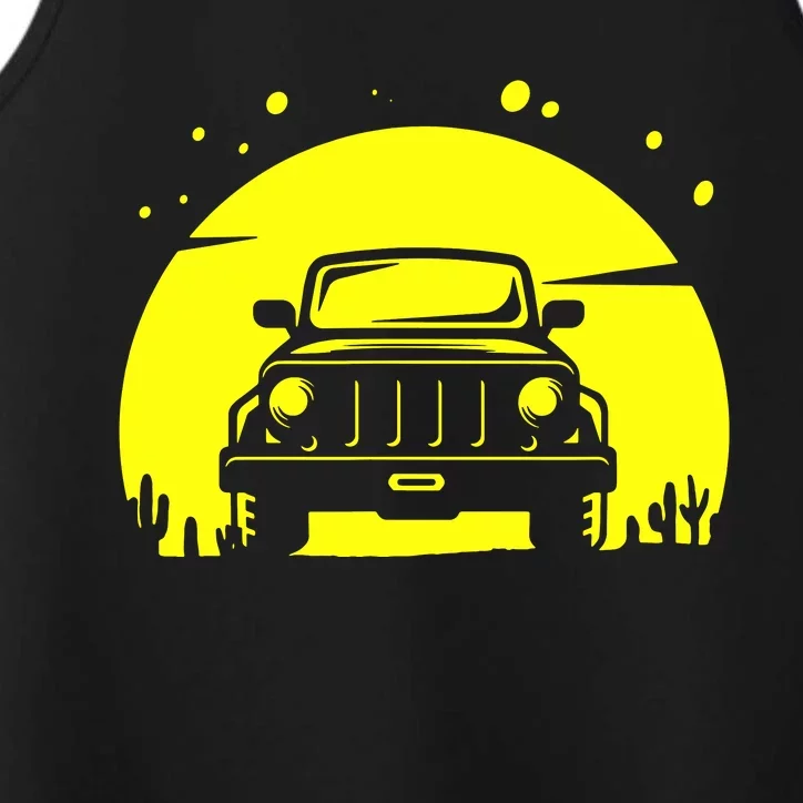 Off Road Adventure Sport Retro Performance Tank