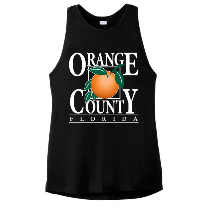 Orange County Florida Ladies Tri-Blend Wicking Tank