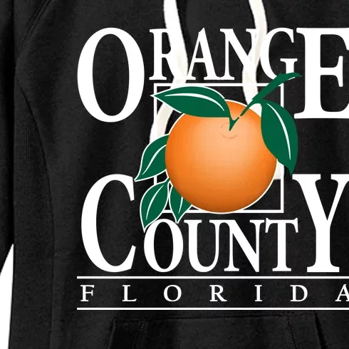 Orange County Florida Women's Fleece Hoodie