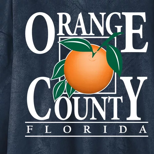 Orange County Florida Hooded Wearable Blanket