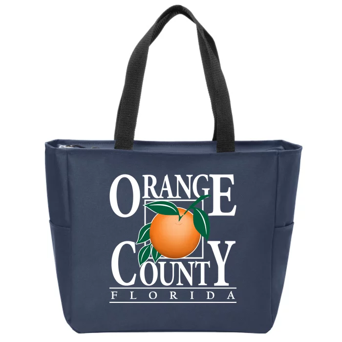 Orange County Florida Zip Tote Bag