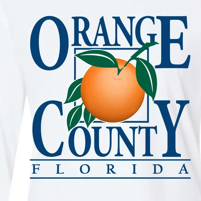 Orange County Florida Womens Cotton Relaxed Long Sleeve T-Shirt