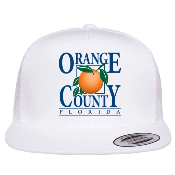 Orange County Florida Flat Bill Trucker Hat